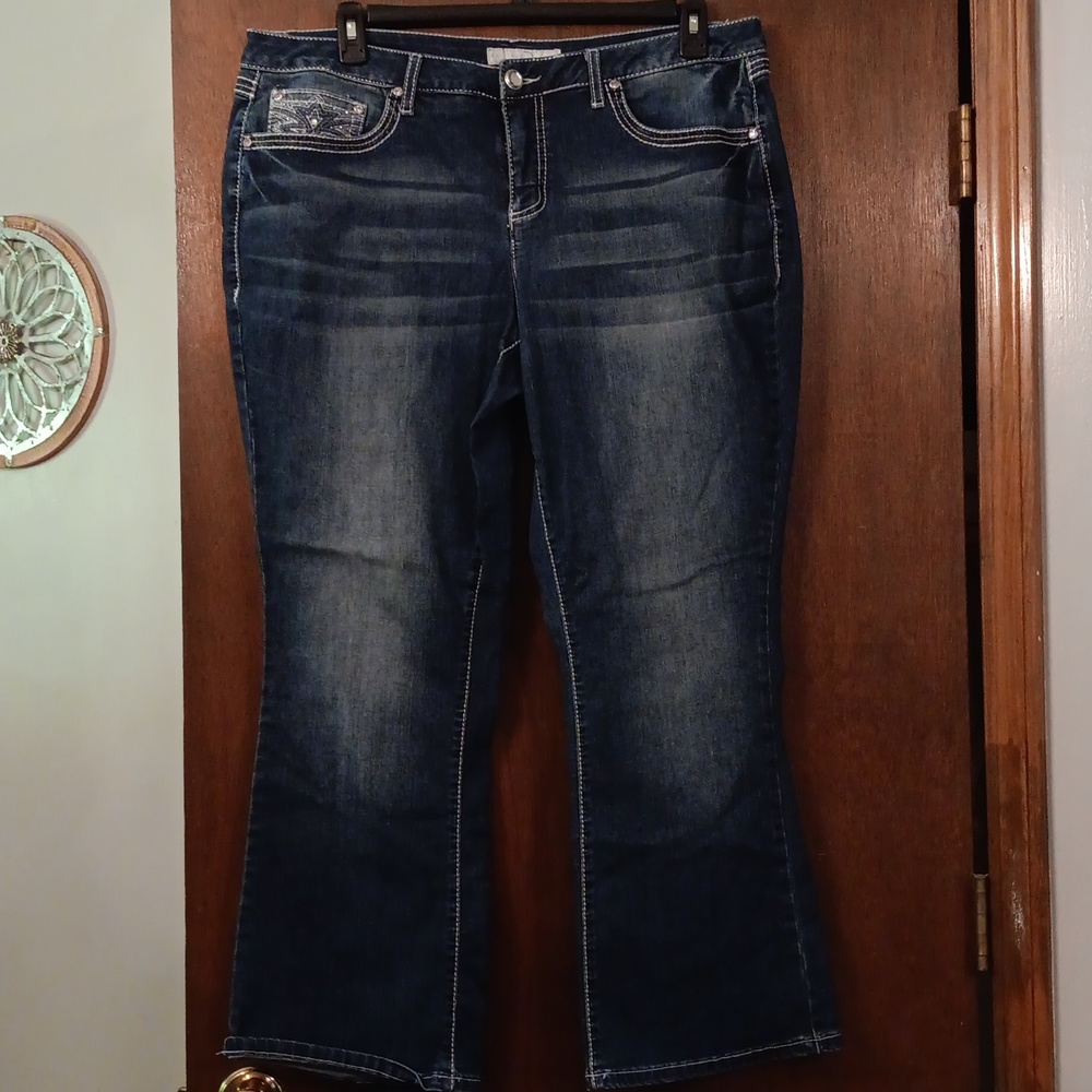 Plus size 18w petite jean
